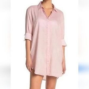 ONIA Marie Collared Shirt Dress​